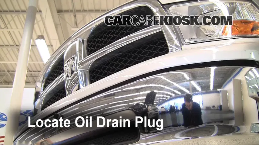 2011 Ram 1500 SLT 4.7L V8 FlexFuel Crew Cab Pickup Oil Change Oil and Oil Filter